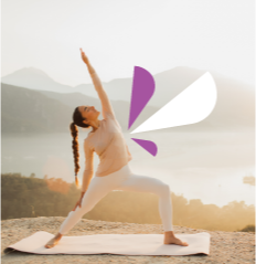 Image of woman doing yoga
