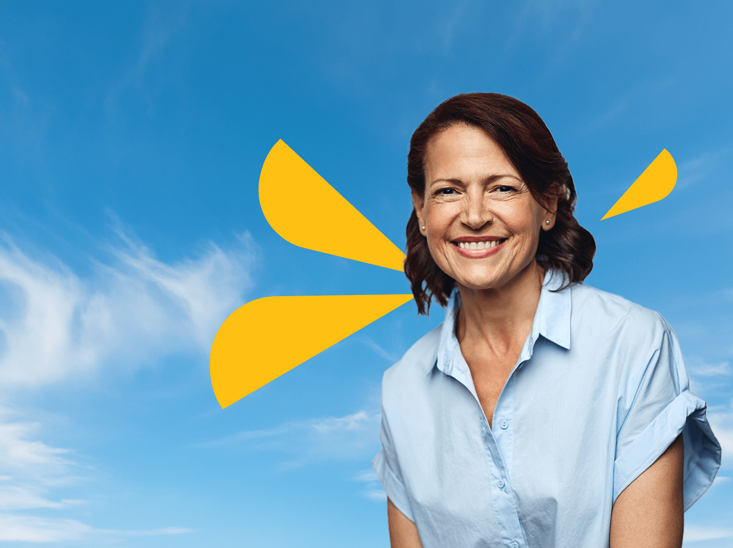 Smiling woman