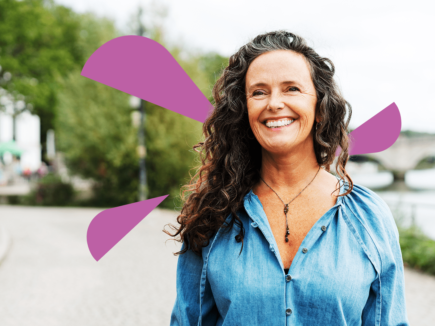 Smiling woman